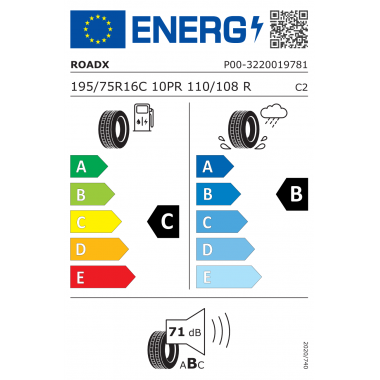 195/75R16C ROADX RXQUEST...