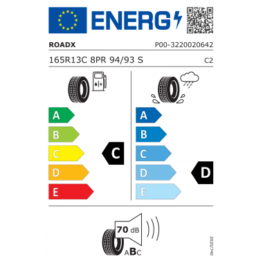 165R13C ROADX RXQUEST C31...